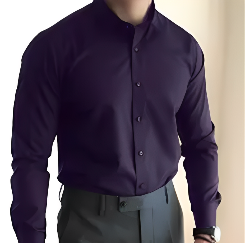 Camisa Social Masculina Manga Longa - Premium
