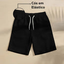 Kit Shorts Masculino Linho - Monte Seu Guarda-Roupa de Verão