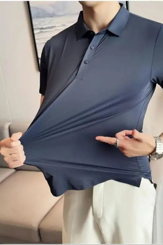 Polo Masculina Premium Polyester - Leve e Confortável de Alta Performance