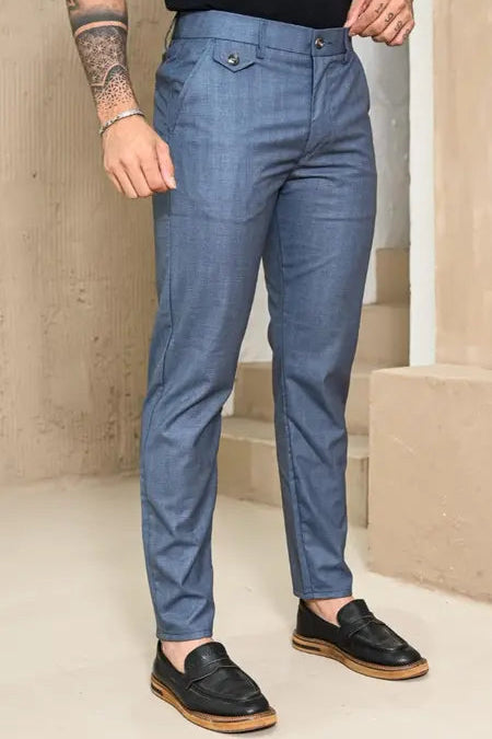 Calça Alfaiataria Slim  Xadrez Premium | Elegância com Personalidade