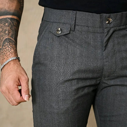 Calça Alfaiataria Slim  Xadrez Premium | Elegância com Personalidade