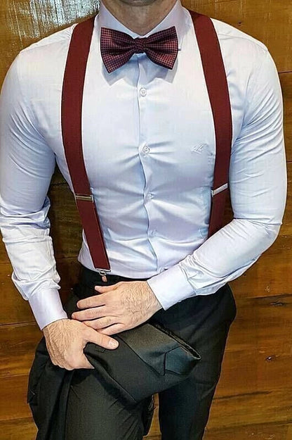 Suspensório Masculino Ajustável - Elegância Tradicional