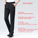 29-42 Men's Summer Thin Fashion Business Casual Suit Pants Long Pants Men's Elastic Straight Sleeve Formal Pants Plus Size 28-40