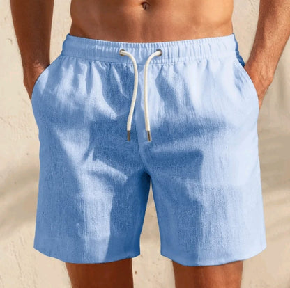 Kit Shorts Masculino Linho - Monte Seu Guarda-Roupa de Verão