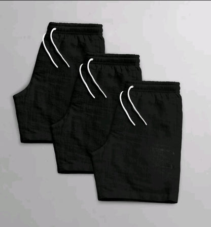 Kit Shorts Masculino Linho - Monte Seu Guarda-Roupa de Verão