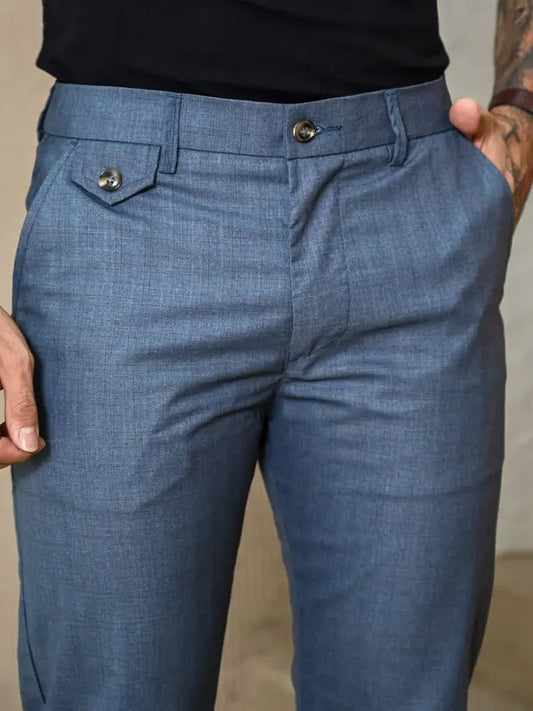 Calça Alfaiataria Slim  Xadrez Premium | Elegância com Personalidade
