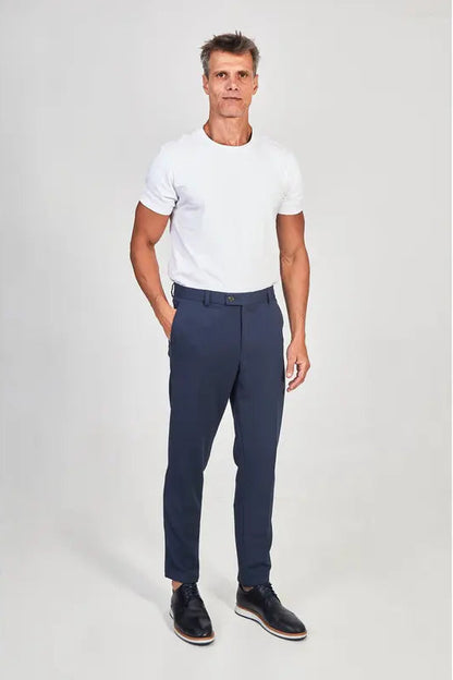 Calça Alfaiataria elasticizzati Premium | Elegância sem abrir mão do conforto