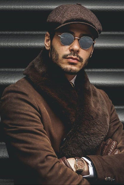 Boina Masculina Clássica Britânica - Elegância Atemporal