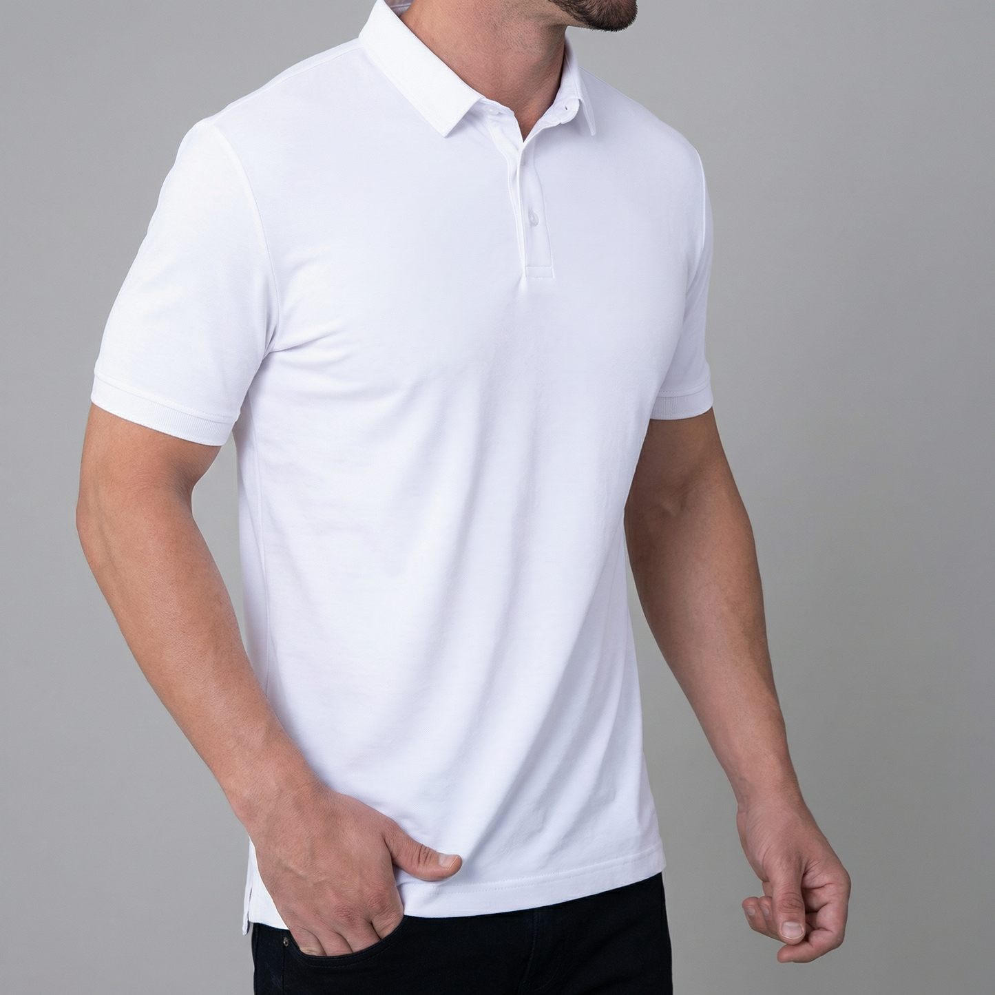 Polo Masculina Premium Polyester - Leve e Confortável de Alta Performance