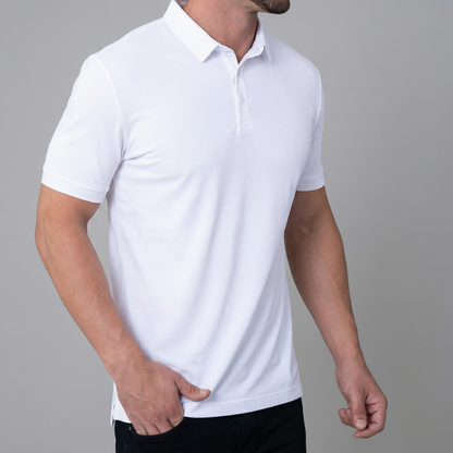 Polo Masculina Premium Polyester - Leve e Confortável de Alta Performance