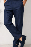 Calça Masculina com Linho - Conforto Leve e Versátil para o Verão
